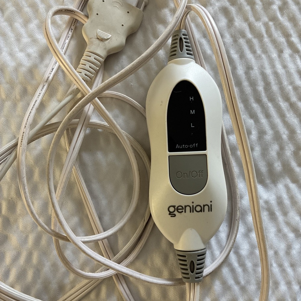 Geniani NA-H1721B Electric Heating Pad Blanket Remote Control Power Supply-Works